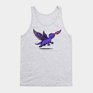 Young Dragon's Brave Attempt at Flight Tank Top